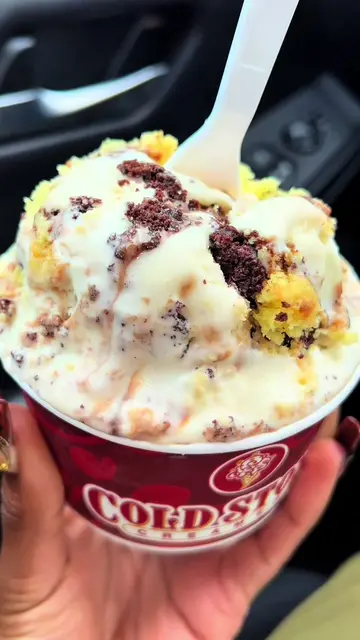 She told no lies. This combo is ELITE 🍨🍰🍫 @Cold Stone Creamery  . . . . #njea