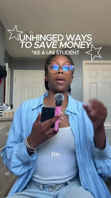 Unhinged ways I save money as a student. Should I do a part 2?? #collegestudent 
