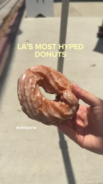 LA's latest donut obsession is 100% worth the hype 🍩 @Nyletta fries every crull