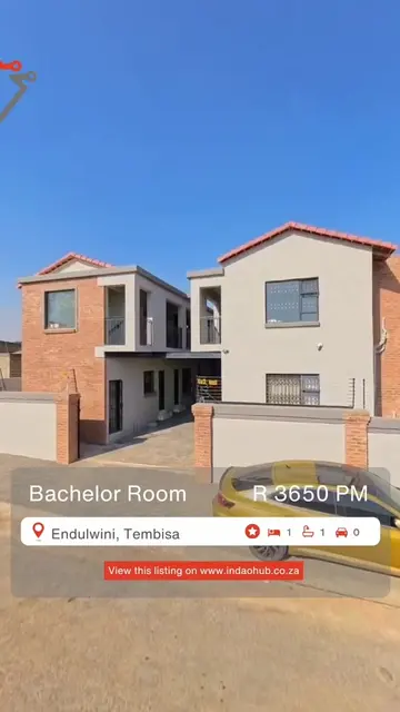 🏠 Move Into a Brand-New Bachelor Room in Endulwini, Tembisa 📅 Available from: 