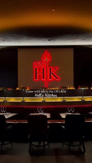 UK’s First Hell’s Kitchen is here in London! ✨ #hellskitchen #cumberlandhotel #g
