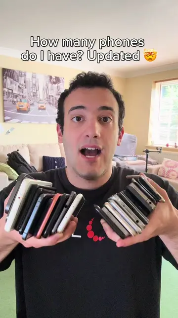 Every single phone I ever owned unlocked! 🤯 #iphone #phones #phonecollection #f