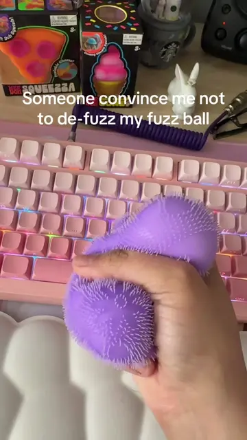 The fuzzball is probably the best needoh out there #fuzzball #needoh #fupシ #fypシ
