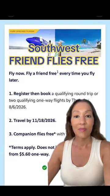 ✈️ Southwest just dropped a deal you don’t want to miss! 👀 Buy a qualifying fli