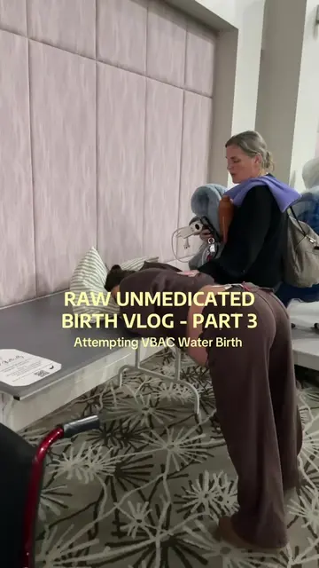 TW: raw birth pain - while this might seem scary, it was an incredibly positive 