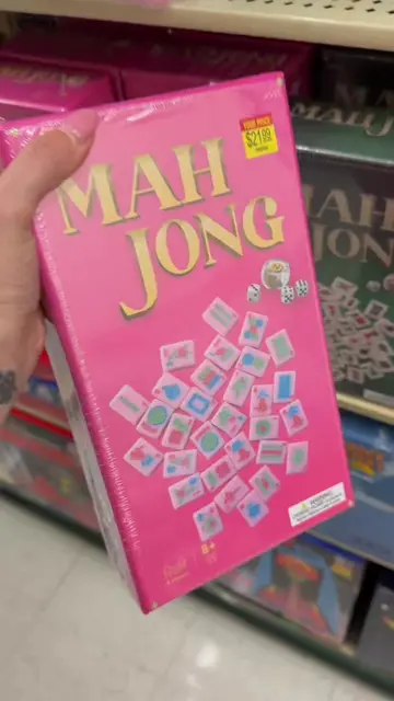 💕 Mahjong lovers… you need to see these @Hobby Lobby finds before they’re gone!