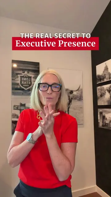 Executive presence explained by someone who built and led teams at the executive