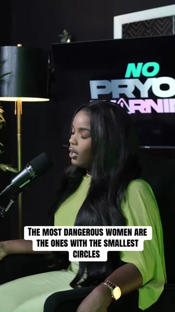 The most dangerous type of woman you’ll meet 💯 @Nopryorwarning 