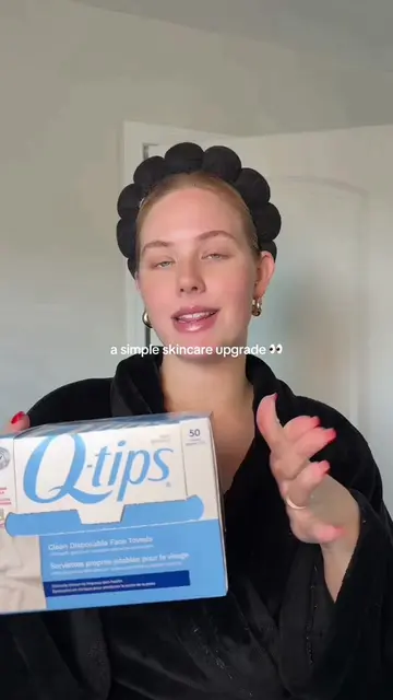 A simple upgrade that makes my routine feel so much cleaner 🫧🫧🫧 @Q-tips @Walm