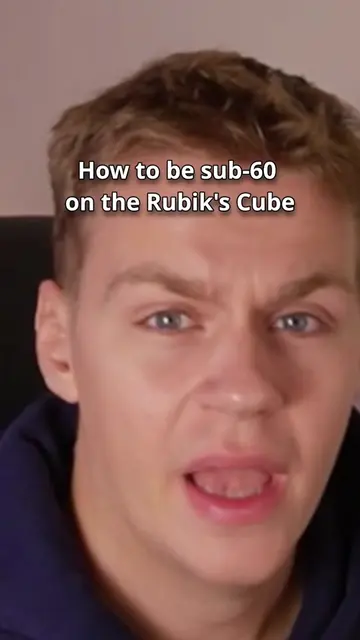 How to be sub-60 on the Rubik's Cube #speedcubingacademy #cubing #rubikscube #cf