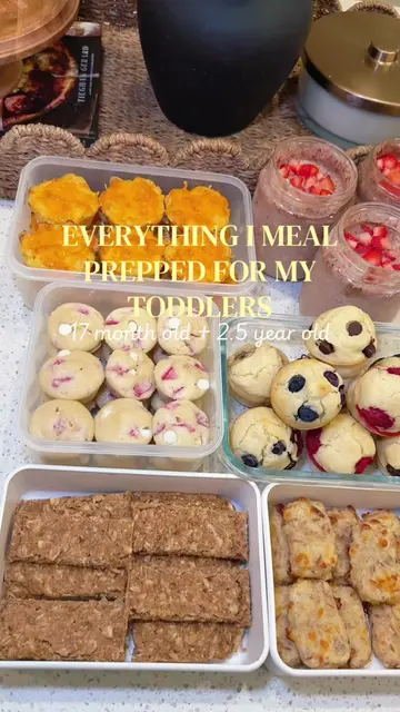 Sunday meal prep is a must in our house 🤭 makes our weekdays with two little on