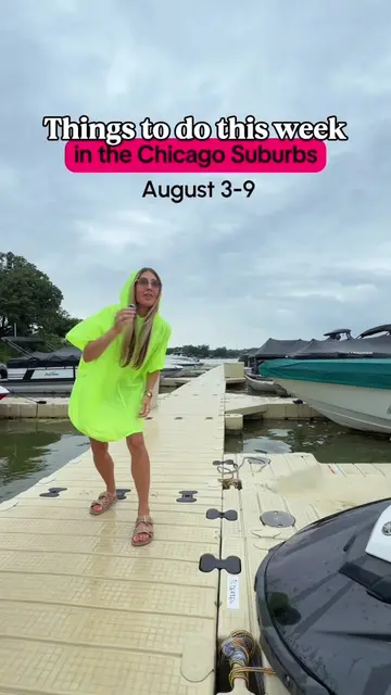 Your plans for this week just dropped 👀 NW Chicago suburbs (August 3–9) If you’