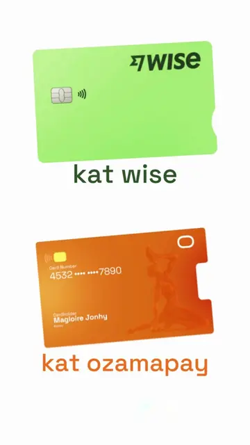 Wise card VS Ozamapay Card  #haitiantiktok🇭🇹  #creatorsearchinsights #fyp #oza
