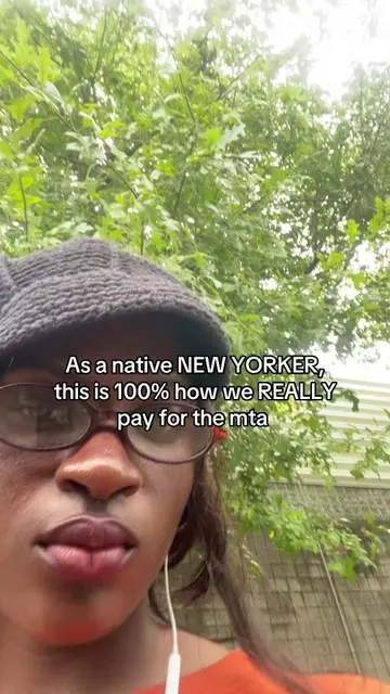 as a native New Yorker, my aura pays for it, jus walk in  #newyorker #newyork #n