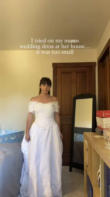 One year ago this week I surprised my mom at my wedding :,) she had only seen th