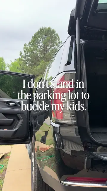 I avoid standing in the parking lot to buckle my kids. Not because I'm paranoid,