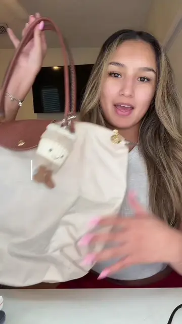i didn’t even realize my jellycat keychain fell off mid video LOL😭😭 #totebag #