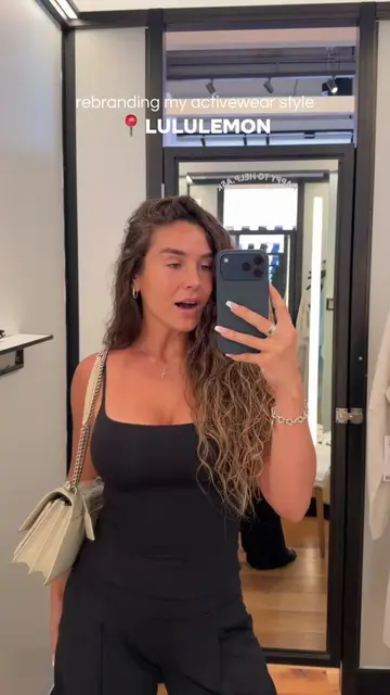 any recommendations for high neck tanks?😇 #lululemonhaul #lululemonsweatcollect