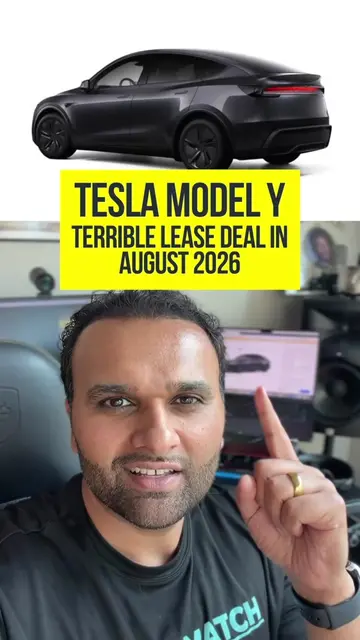 The Tesla Model Y is a terrible lease deal in August 2026… Let me explain why!  