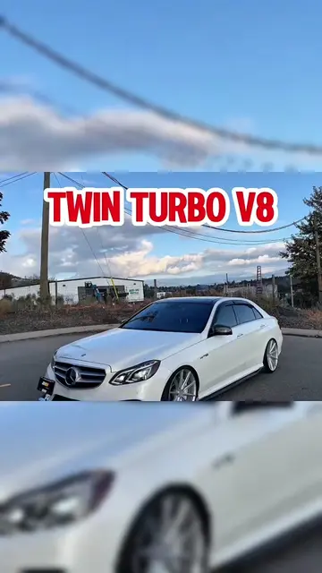 Twin Turbo V8 Monster: 2012–2014 Mercedes-Benz E550 🏁🇩🇪 Before AMG badges bec