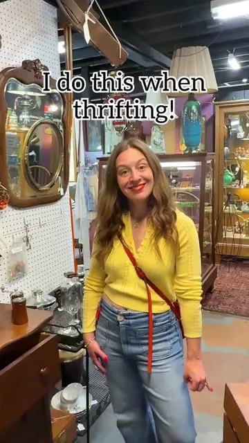 Easy thrift and antique shopping tips to remember! 💁‍♀️ #thrifting #antiques 