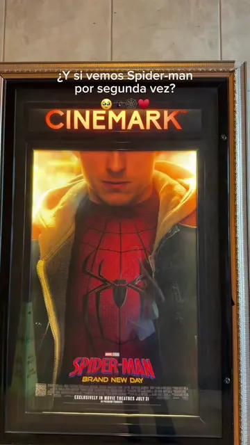 La quiero ir a volver a verrr 🥹🕷️🕸️♥️ #spiderman #cine #datenight 