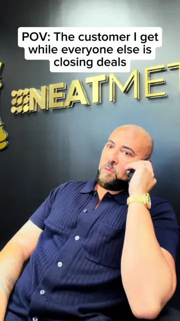 Everybody else on the floor is closing. I get this guy.  #sales #closing #fyp #d