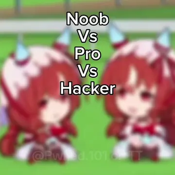 #CapCut loud = funny 😂✌️ noob vs pro vs hacker with umamusume characters. Btw l