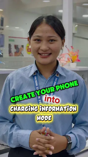 Create your phone into charging information mode #fypシ #a2zmobilehouse #tricks #