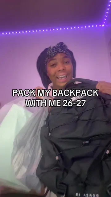 I love my north face #fyp #northfacebackpack #packmybag #backtoschool #christiwe