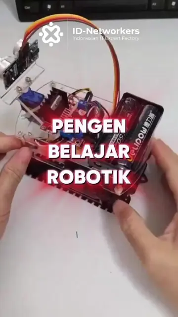 Mulai langkah pertama-mu belajar robotik + iot bareng ID-Networkers! Di training