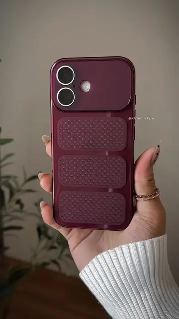 wine red heat dissipation case ✨  #phonecase #iphonecase #caseforiphone #phoneac