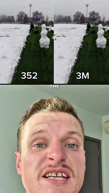 It’s the exact same video I posted at the exact same time, but one gets more vie
