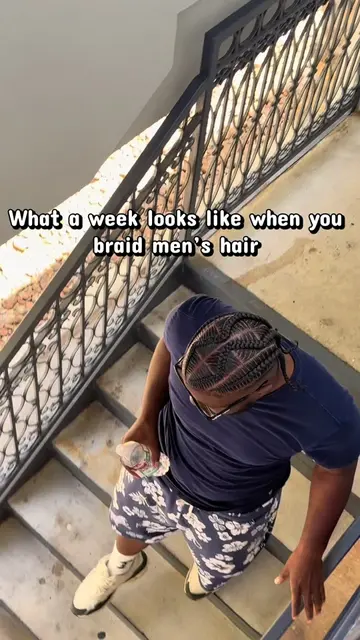 I can do six stitch braids on multiple clients in one week, and every single set