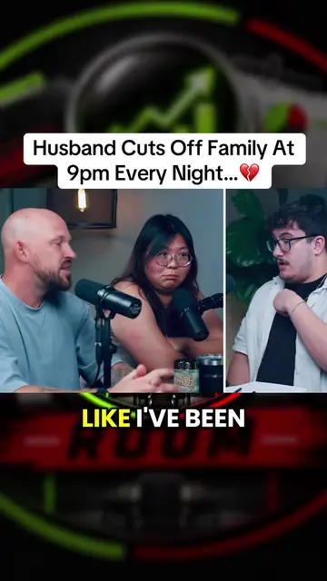 Husband Cuts Off Family At 9pm Every Night…💔 #fyp #calebhammer #financialaudit 