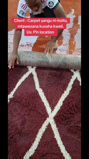 Carpet cleaning and drying services in Kisii.  How to remove stains from carpets