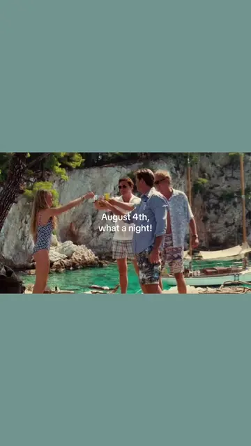 Mamma Mia! It’s August 4th! 🌊🐚🪩 #mammamia #moodboard #august #mammamiamovie #
