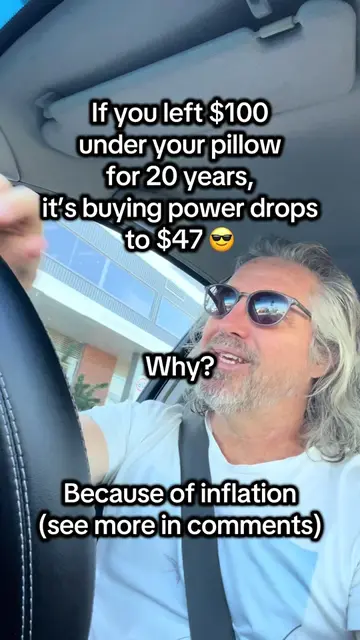 At 3.8% annual inflation, your $100 will still be $100 in 20 years time, but wha