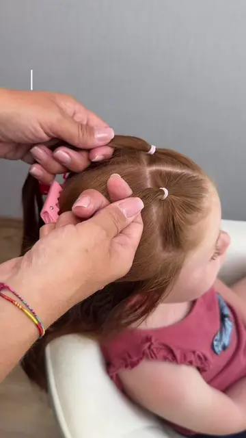 Braids + the Volume Pony Hack = the cutest combo! 🎀  Save this hairstyle for yo