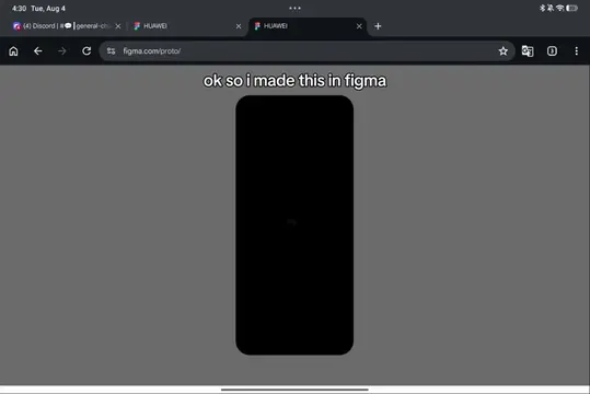yea huawei simulator, created in figma, altho is it accurate? #fyp #viral #harmo