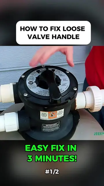 HAYWARD Vari-Flow Valve! - lost it's stiffness. (1/2) #PoolFilter #WaterFilterSy