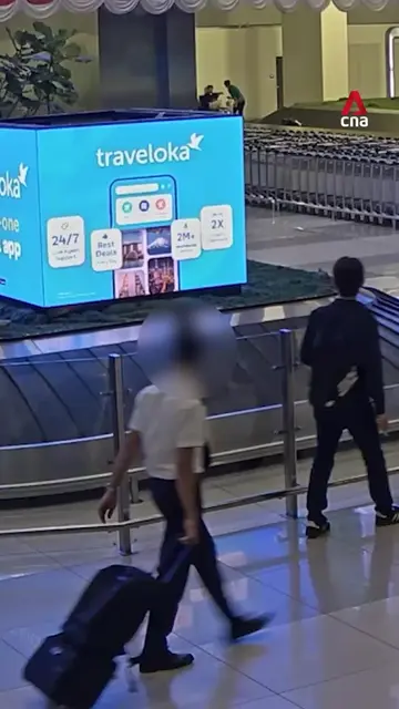 Indonesian authorities have released footage showing how a Malaysian Airlines pi