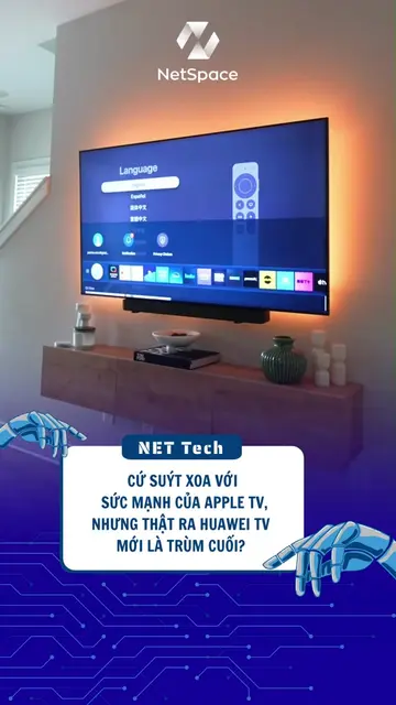 Huawei TV mới là trùm cuối, có ai đang dùng không? #netspace #technology #applet