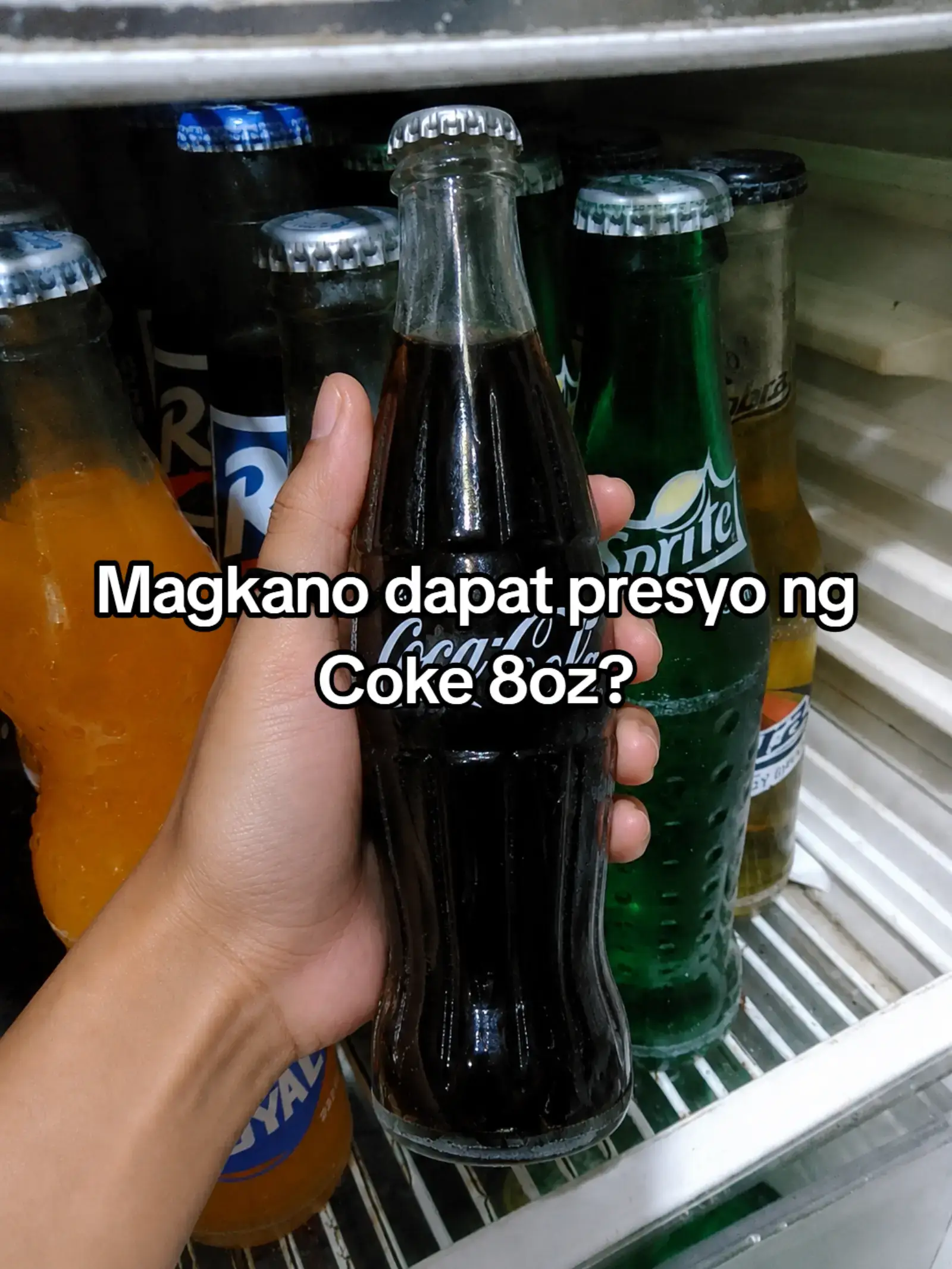 Magkano benta niyo sa isang bote ng Coke 8oz sa lugar niyo ngayon? 🥤 Puhunan sa