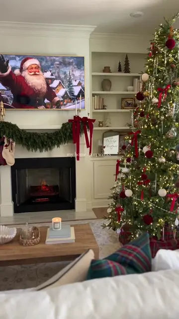 The most wonderful time of the year🎄🤍 #christmas #christmasdecor #christmastre