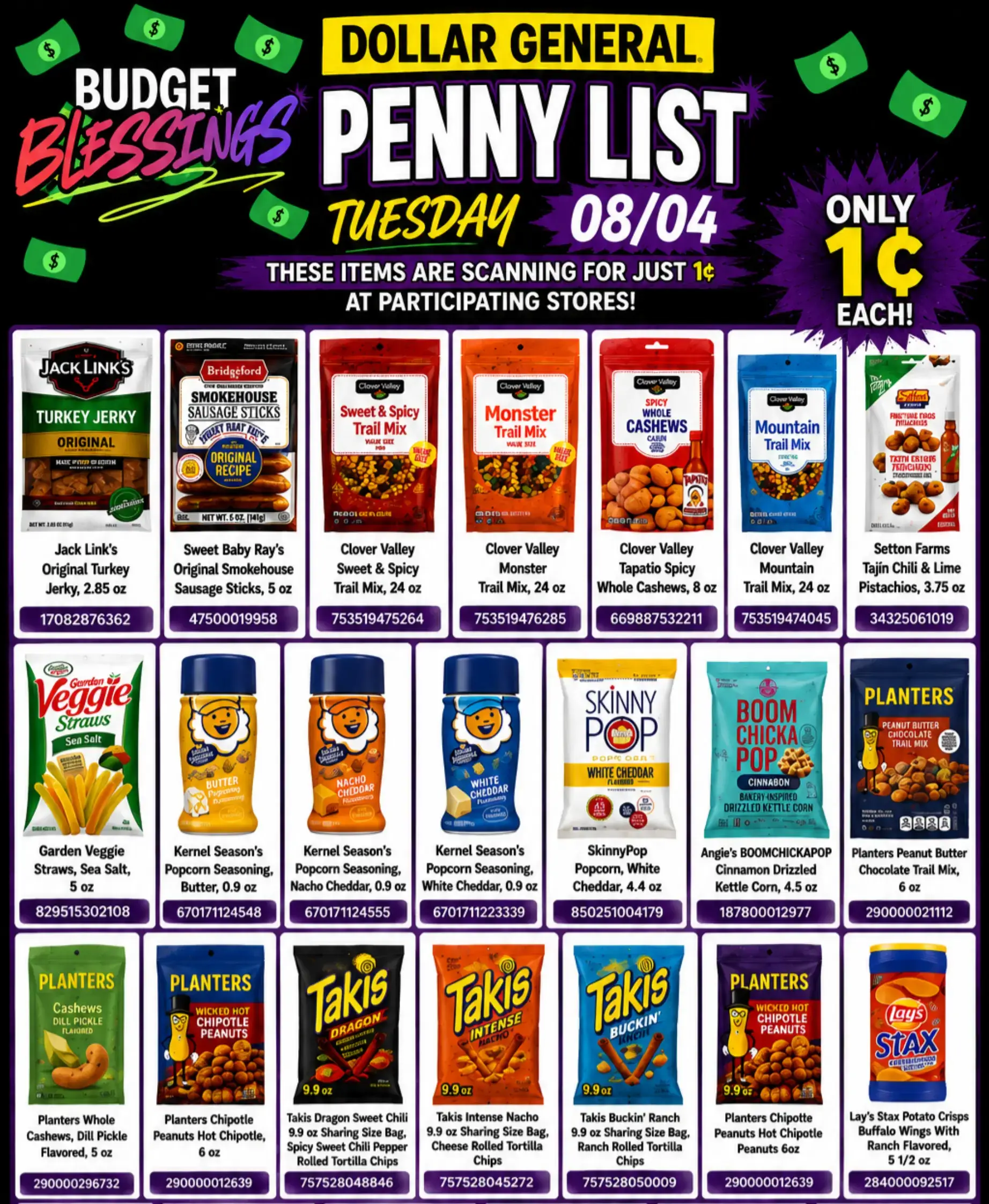 🏃‍♀️ Penny shoppers, it's time to head to Dollar General! These items are scann