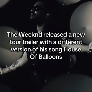 This version of House Of Balloons sounds so beautiful. Since he released this ne
