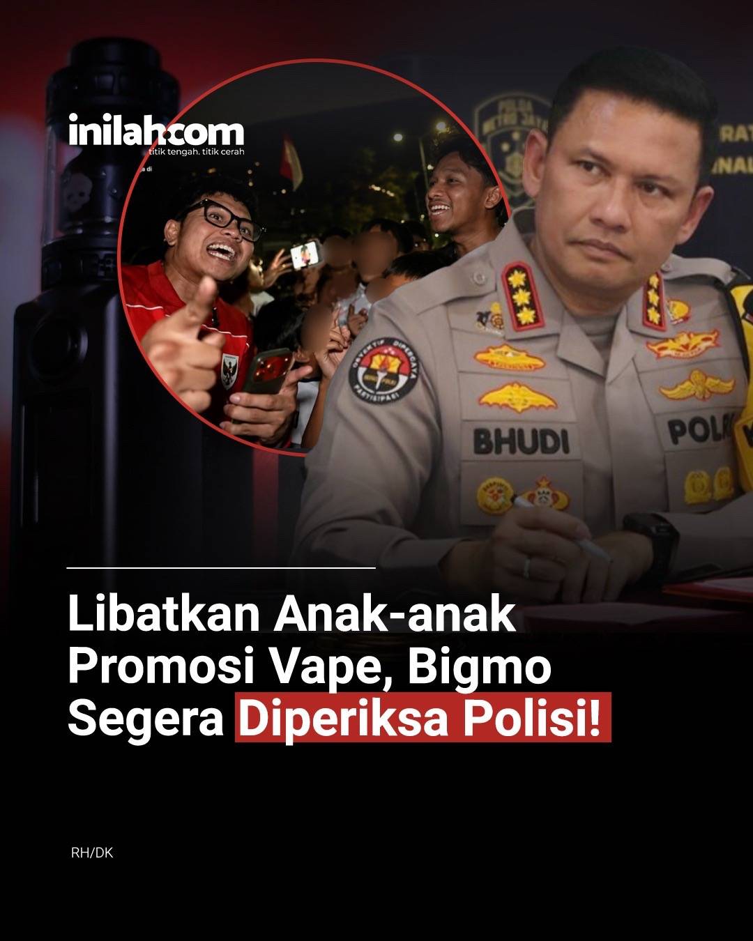 YouTuber Muhammad Jannah alias Bigmo segera diperiksa polisi terkait dugaan peli