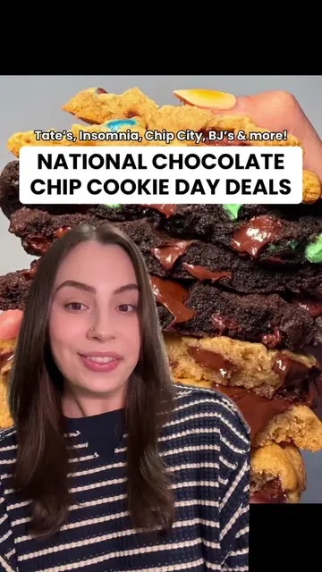 TODAY is National Chocolate Chip Cookie Day!! Celebrate with freebies & cheap ea