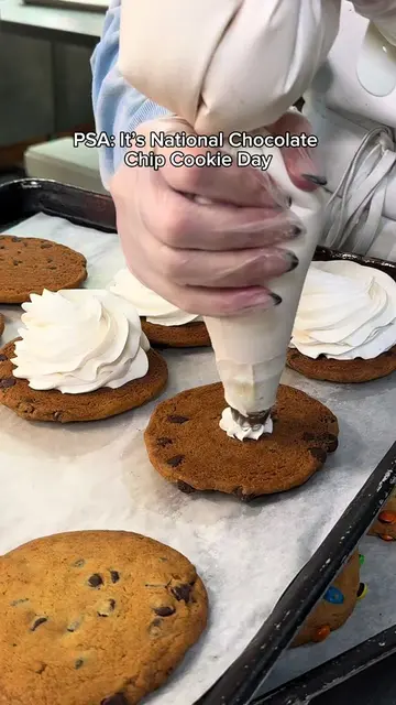 Some things never go out of style... like a warm chocolate chip cookie fresh fro